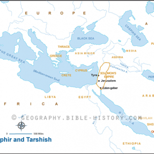Ophir and Tarshish - Basic Map (72 DPI) 1-Year License