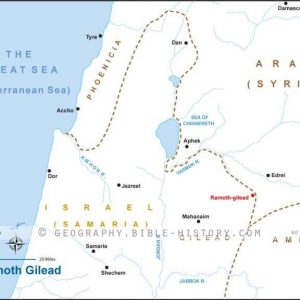 I Kings Ramoth Gilead - Basic Map (72 DPI) 1-Year License