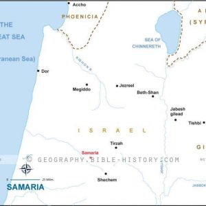 I Kings Samaria - Basic Map (72 DPI) 1-Year License