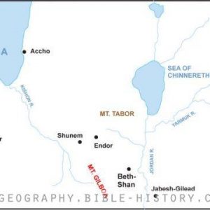 I Samuel Mount Gilboa - Basic Map (72 DPI) 1-Year License