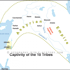 Captivity of the 10 Tribes - Basic Map (72 DPI) 1-Year License