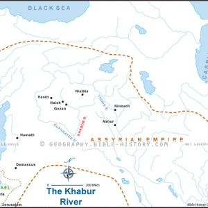 The Khabur River - Basic Map (72 DPI) 1-Year License