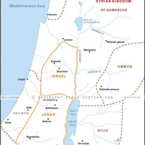 II Kings Syria at Height - Basic Map (72 DPI) 1-Year License