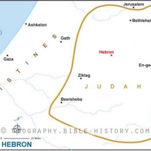 II Samuel Hebron - Basic Map (72 DPI) 1-Year License
