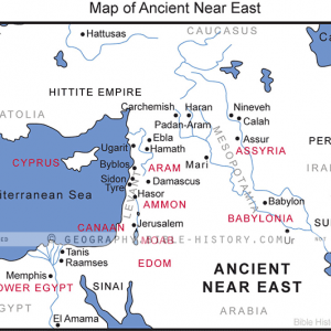 Map Ancient Near East - Basic Map (72 DPI) 1-Year License