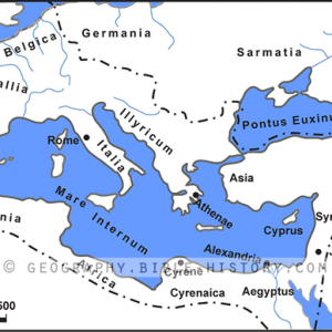 Roman Empire in the Time of Jesus - Basic Map (72 DPI) 1-Year License