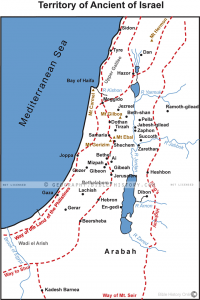 Territory of Ancient of Israel - Basic Map (72 DPI) 1-Year License ...