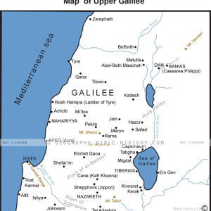 Upper Galilee - Basic Map (72 DPI) 1-Year License
