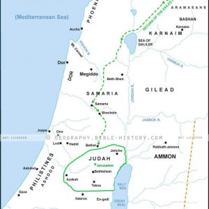 Amos Judah - Basic Map (72 DPI) 1-Year License