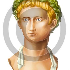 Augustus Caesar - Bible Illustration (72 DPI) 1-Year License