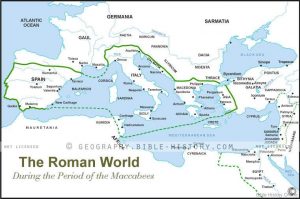 Roman World Maccabees - Basic Map (72 DPI) 1-Year License - Bible Maps ...