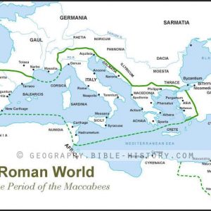 Roman World Maccabees - Basic Map (72 DPI) 1-Year License