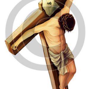 Crucified - Bible Illustration (72 DPI) 1-Year License