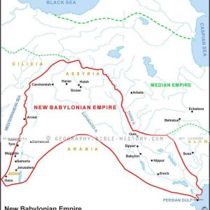 Daniel New Babylonian Empire - Basic Map (72 DPI) 1-Year License