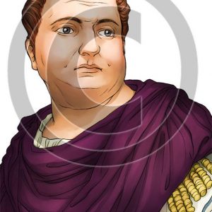 Emperor Vitellius - Bible Illustration (72 DPI) 1-Year License