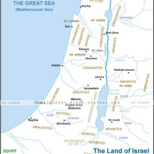 Genesis Israel - Basic Map (72 DPI) 1-Year License