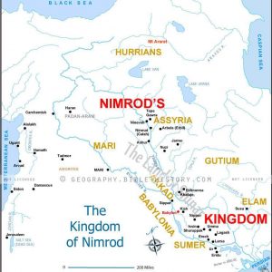 Genesis Kingdom of Nimrod - Basic Map (72 DPI) 1-Year License