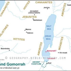 Genesis Sodom and Gomorrah - Basic Map (72 DPI) 1-Year License