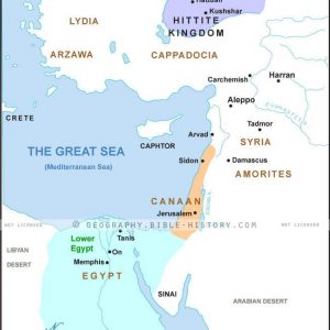 Genesis the Hittites - Basic Map (72 DPI) 1-Year License