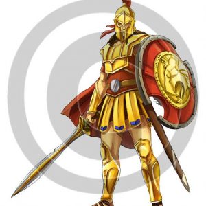 Greek Soldier - Bible Illustration (72 DPI) 1-Year License