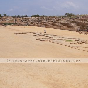 Hippodrome at Caesarea - Color Photo (72 DPI) 1-Year License