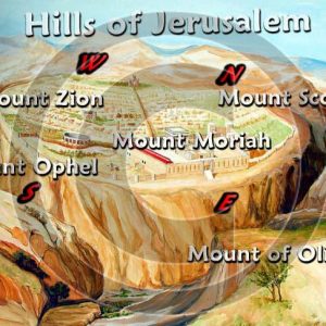 Jerusalem Hills - Color Map (72 DPI) 1-Year License