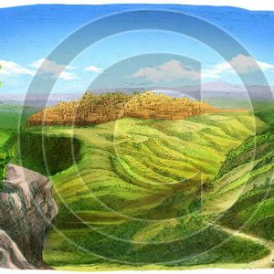 Jerusalem During the Time of David - Bible Illustration (72 DPI) 1-Year License