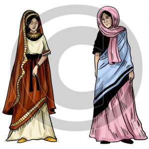 Jewish Women - Bible Illustration (72 DPI) 1-Year License