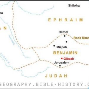 Judges Gibeah - Basic Map (72 DPI) 1-Year License