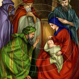 Magi - Bible Illustration (72 DPI) 1-Year License