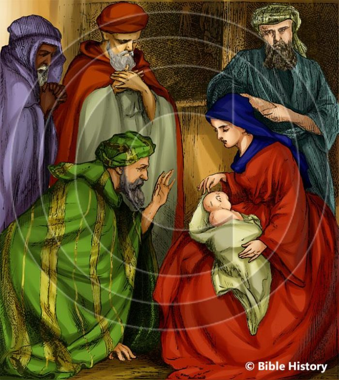 Magi Bible Illustration (72 DPI) 1Year License Bible Maps and Images