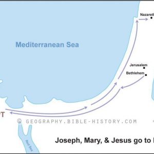 Matthew Joseph Mary Jesus Egypt - Basic Map (72 DPI) 1-Year License