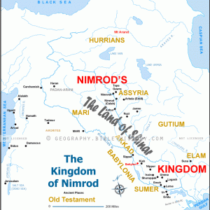 The Kingdom of Nimrod - Basic Map (72 DPI) 1-Year License