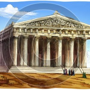 Parthenon - Bible Illustration (72 DPI) 1-Year License