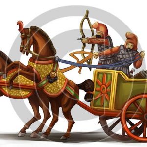 Persian Chariots - Bible Illustration (72 DPI) 1-Year License