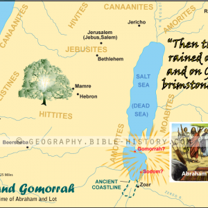 Sodom and Gomorrah - Color Map (72 DPI) 1-Year License