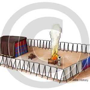 Tabernacle - Bible Illustration (72 DPI) 1-Year License