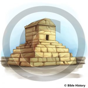 Tomb of Cyrus - Bible Illustration (72 DPI) 1-Year License
